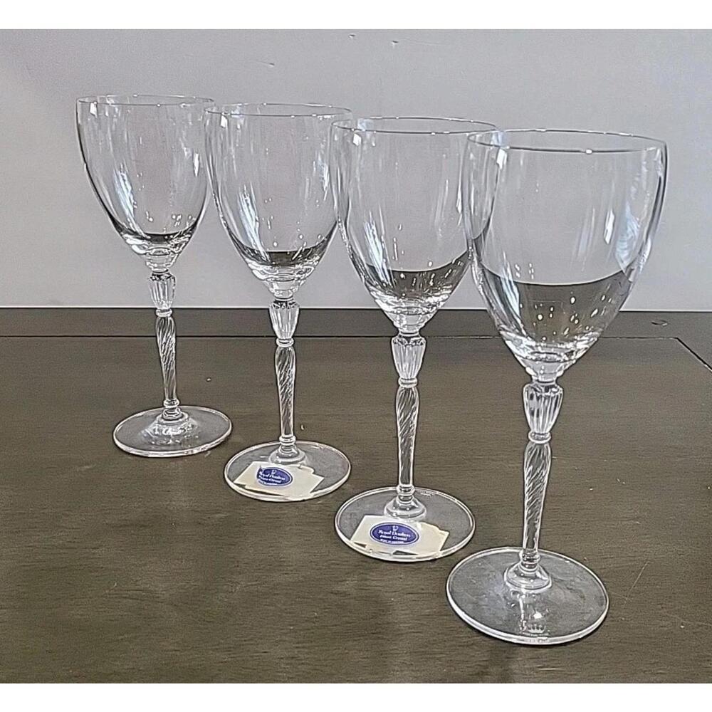 Royal Doulton Oxford Platinum Wine Glasses (Set Of 4) (9oz)